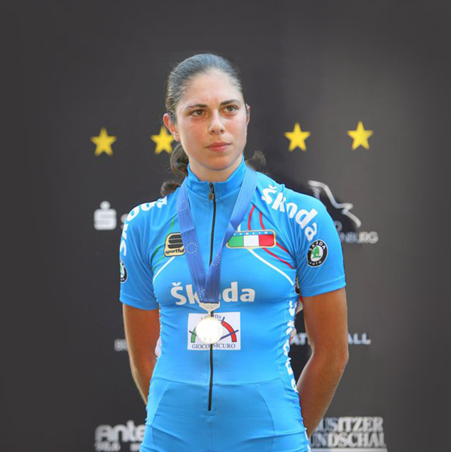 Annalisa Cucinotta, pluri campionessa Italiana, Europea, Mondiale su pista e strada nazionale italiana